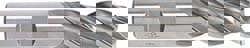 Square End Mill: 1'' Dia, 3'' LOC, 1'' Shank Dia, 5-1/2'' OAL, 3 Flutes, Powdered Metal