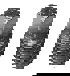 1/8 BLK STL SQ HD PLUG