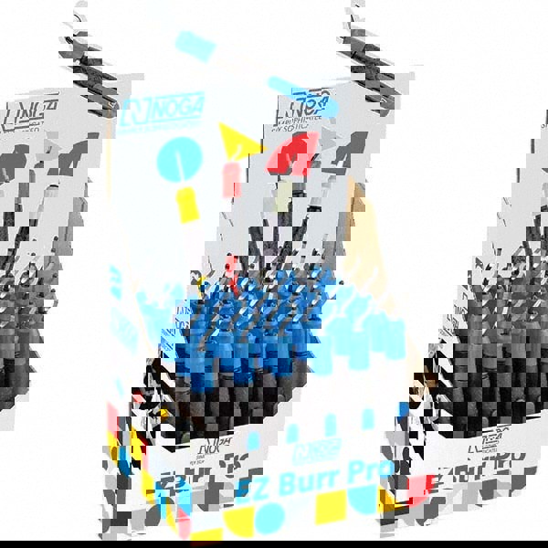 Hand Deburring Tool Set: 36 Pc, Solid Carbide & High Speed Steel