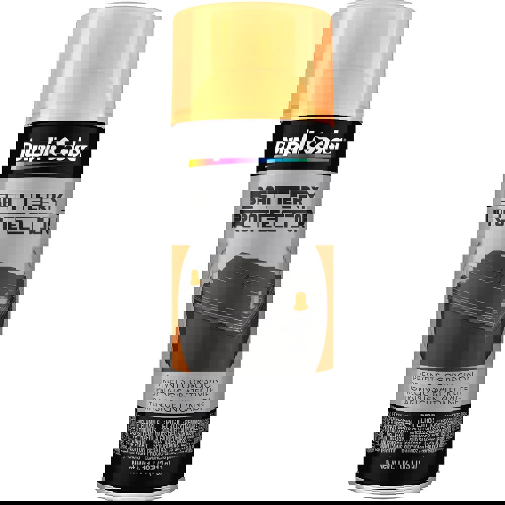 Automotive Cleaners & Degreasers; Product Type: Battery Protector ; Container Type: Aerosol Can ; Container Size: 11 oz ; Color: Translucent Orange ; Flammability: Non-Flammable ; Chlorinated: No