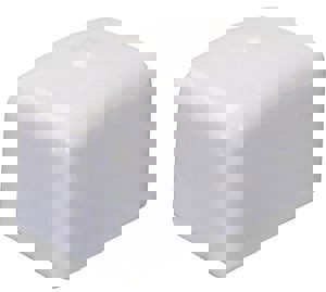 PVC Channel End Cap for 1-5/8 x 13/16 in. Channels