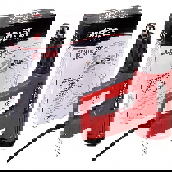 Heat Gun: 110 to 930 °F, 5 & 9 CFM