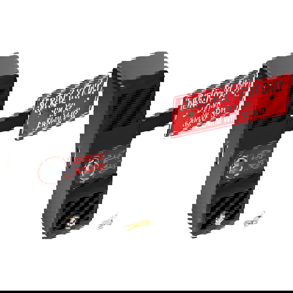 Push Bars; Material: Metal ; Locking Type: Exit Device Only ; Finish/Coating: Black ; Maximum Door Width: 3ft ; Minimum Door Width: 1.67ft