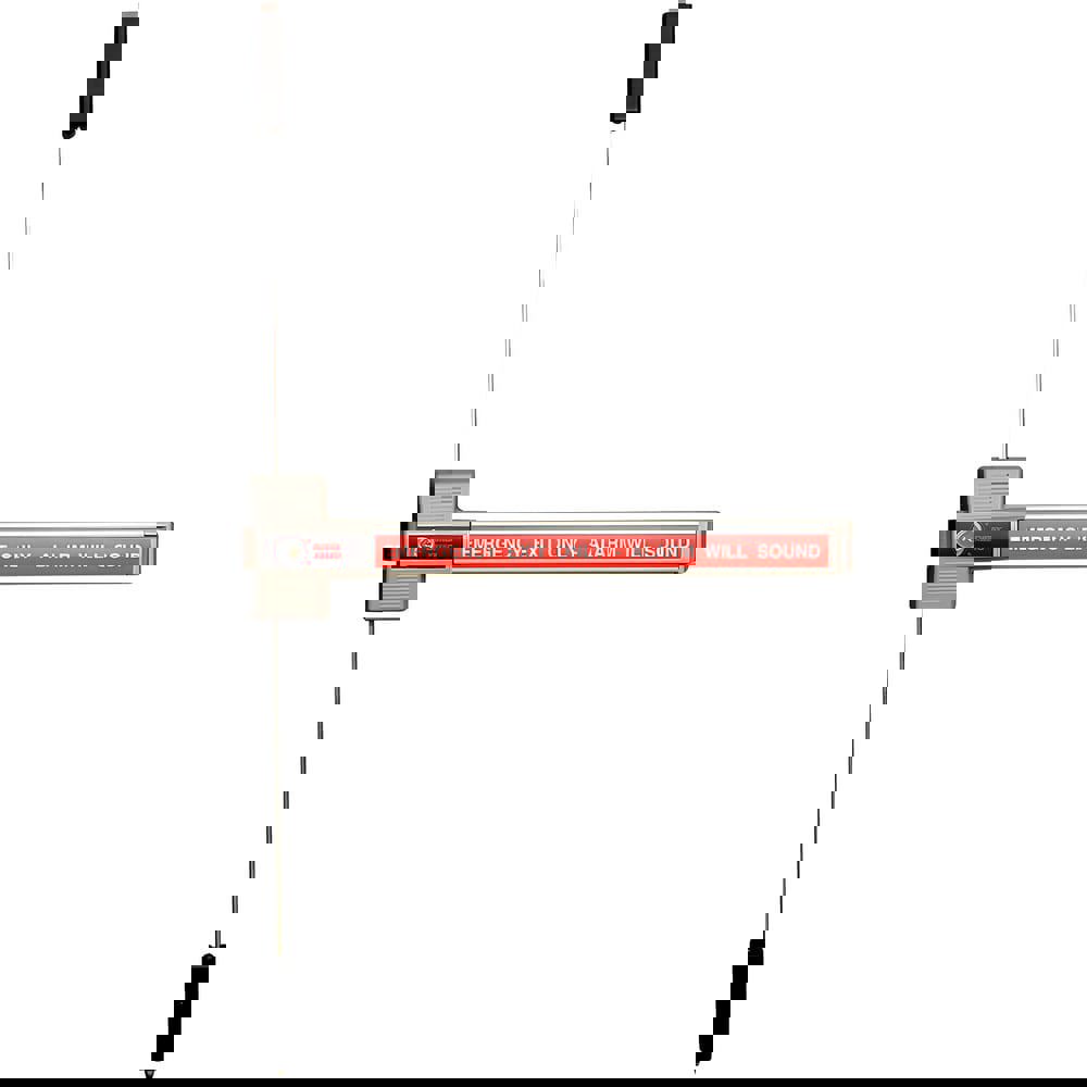 Electromagnet Lock Accessories; Accessory Type: Alarmed Deadbolt Panic Hardware ; For Use With: Detex Exit Control Locks ; Material: Metal