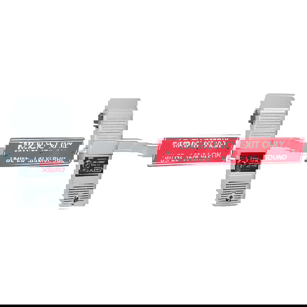 Push Bars; Material: Metal ; Locking Type: Exit Device Only ; Finish/Coating: Gray ; Maximum Door Width: 4ft ; Minimum Door Width: 3ft