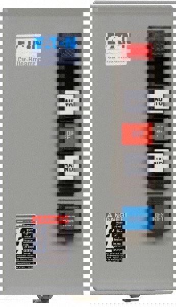 480 Coil VAC, 18 Amp, Nonreversible Enclosed Enclosure NEMA Motor Starter