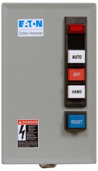 240 Coil VAC, 135 Amp, NEMA Size 4, Nonreversible Enclosed Enclosure NEMA Motor Starter