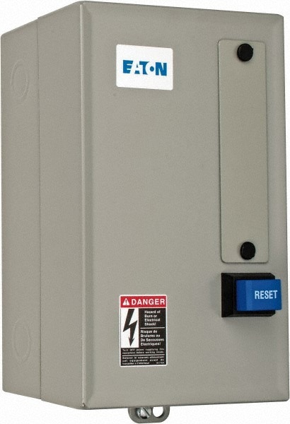 480 Coil VAC, 9 Amp, Nonreversible Enclosed Enclosure NEMA Motor Starter
