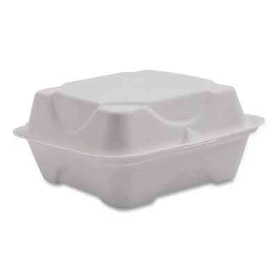 Food Storage Container: Square, Hinged Lid