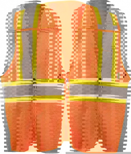 High Visibility Vest: Large, Breakaway Vest, ANSI Class 2