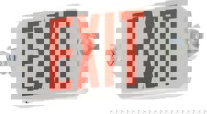 SWITCHABLE LED EXIT SIGN RND LAMP