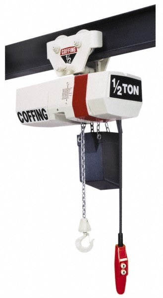 Electric Chain Hoist: 4,000 lb Working Load Limit