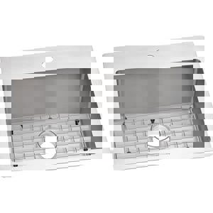 25X22 1H 1B SS DU MNT KITC SINK