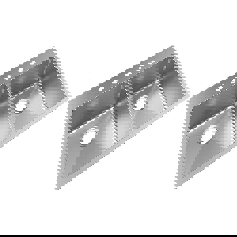 Sinks; Type: Dropin; Undermount ; Mounting Location: Countertop ; Number Of Bowls: 2 ; Material: Stainless Steel ; Faucet Included: No ; Faucet Type: No Faucet