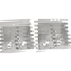 X 33X22 2B SS DU MNT KITC SINK