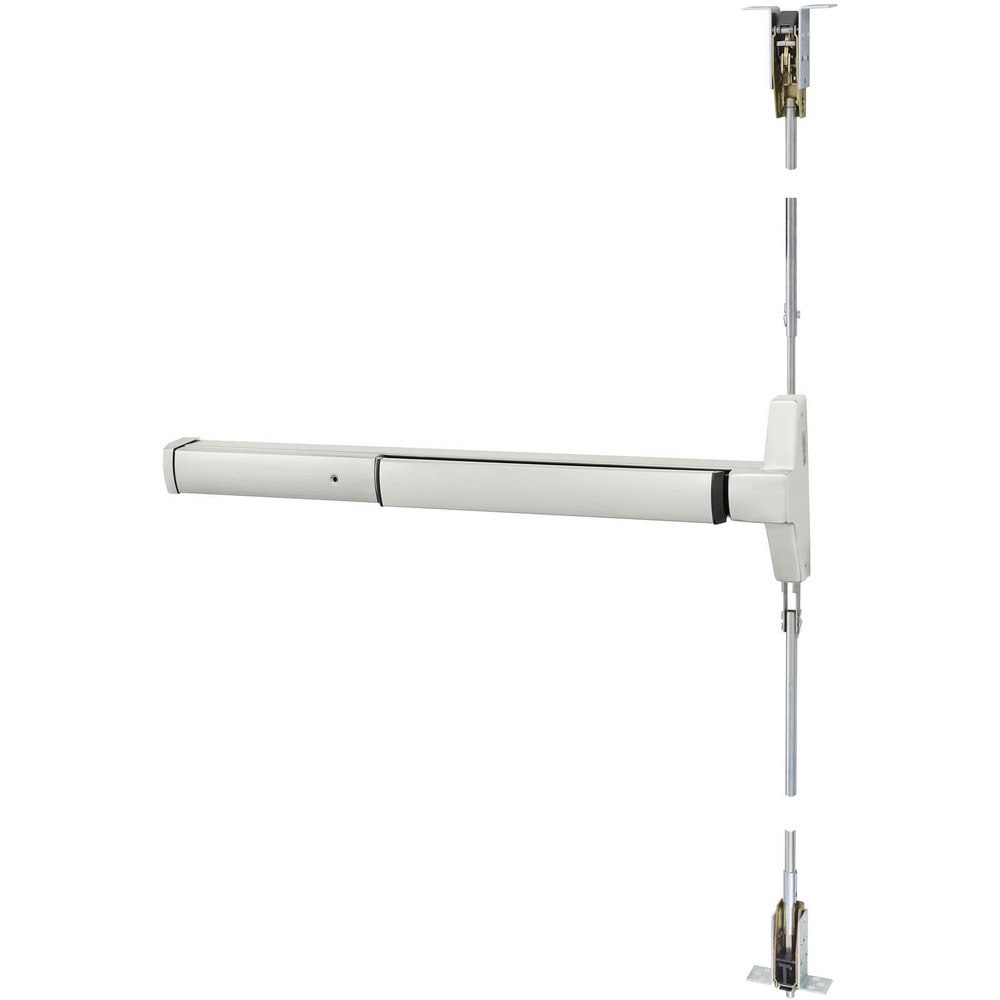 Vertical Bars; Type: Concealed Vertical Rod ; Rating: Non Rated ; Hand: Reversible ; Minimum Door Width: 2.5 (Inch); Maximum Door Width: 3.000 (Inch); Finish Coating: Satin Stainless Steel