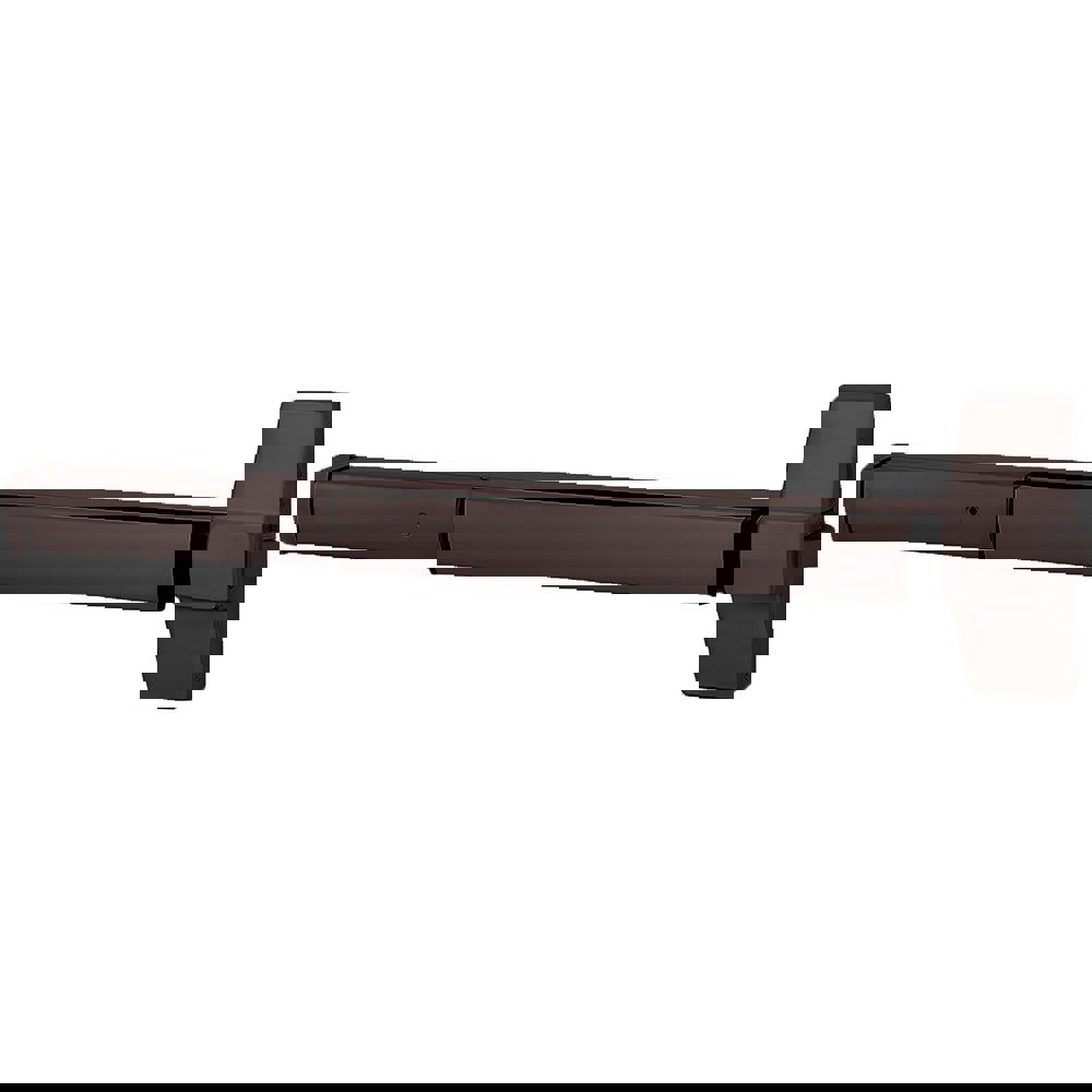 Push Bars; Material: Stainless Steel ; Locking Type: Exit Device Only ; Finish/Coating: Dark Bronze ; Maximum Door Width: 48in ; Minimum Door Width: 36in ; Fits Door Size: 8