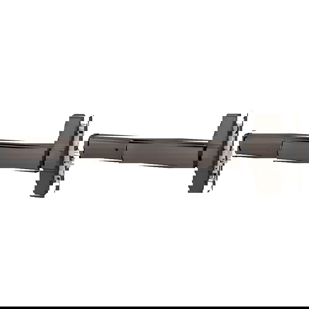 Push Bars; Material: Stainless Steel ; Locking Type: Exit Device Only ; Finish/Coating: Dark Bronze ; Maximum Door Width: 36in ; Minimum Door Width: 30in ; Fits Door Size: 8