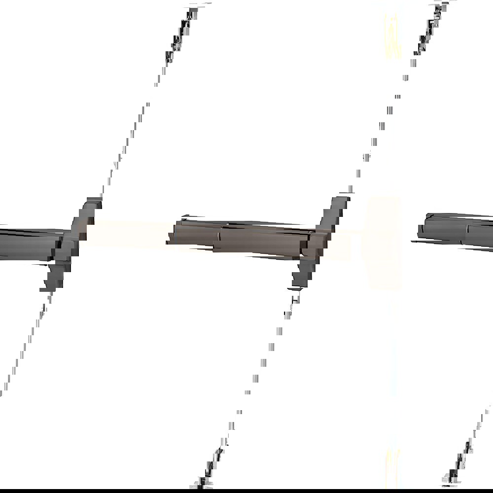 Vertical Bars; Type: Concealed Vertical Rod Exit Device ; Rating: Panic Rated ; Hand: Left Hand Reverse ; Minimum Door Width: 30 (Inch); Maximum Door Width: 36.000 (Inch); Grade: 1