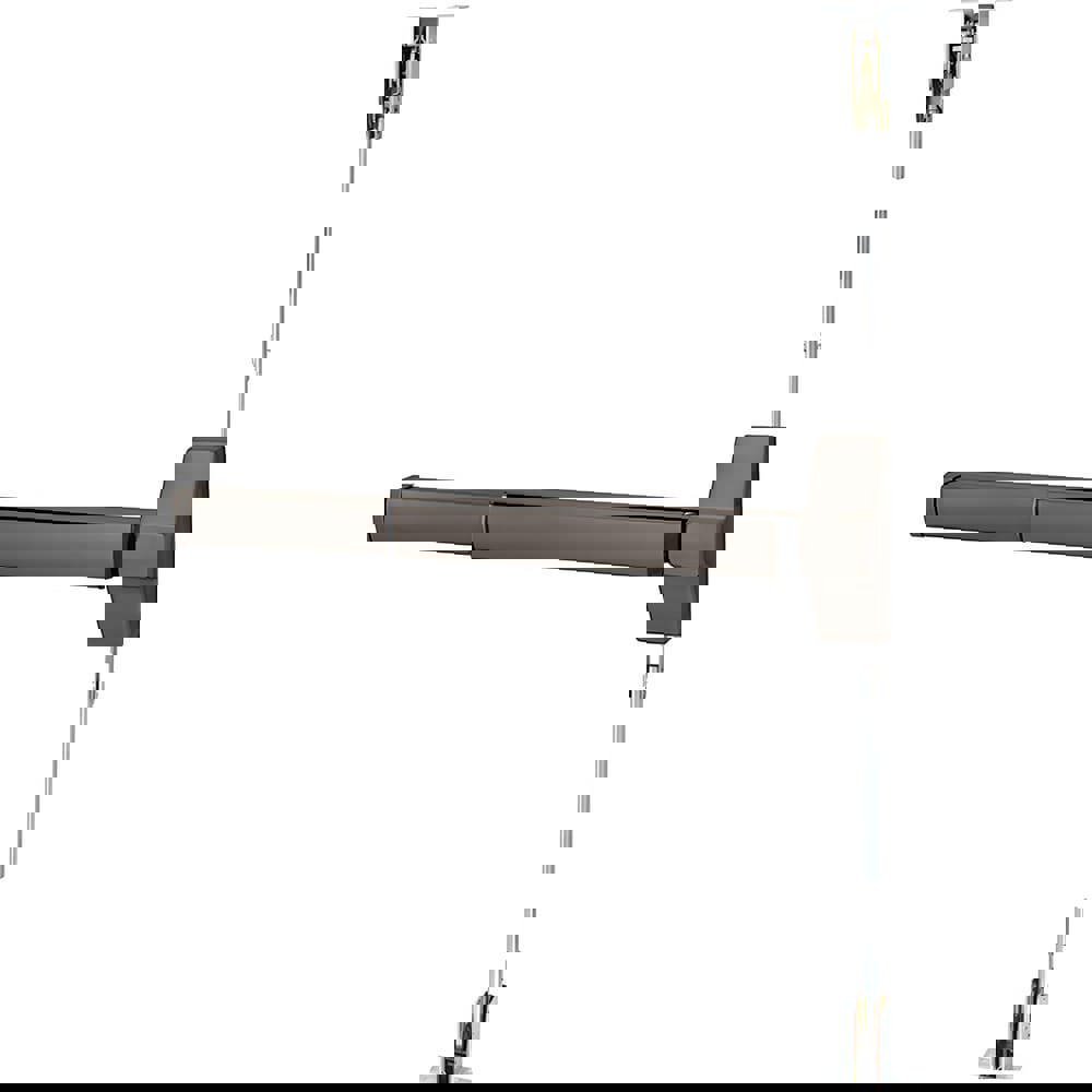 Vertical Bars; Type: Concealed Vertical Rod Exit Device ; Rating: Panic Rated ; Hand: Left Hand Reverse ; Minimum Door Width: 30 (Inch); Maximum Door Width: 36.000 (Inch); Grade: 1