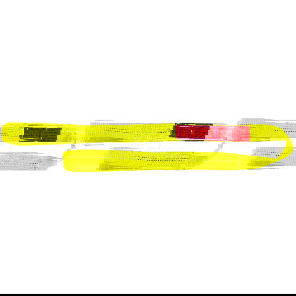 Flat Eye & Eye, Type 3 Web Sling: 6' Long, 2