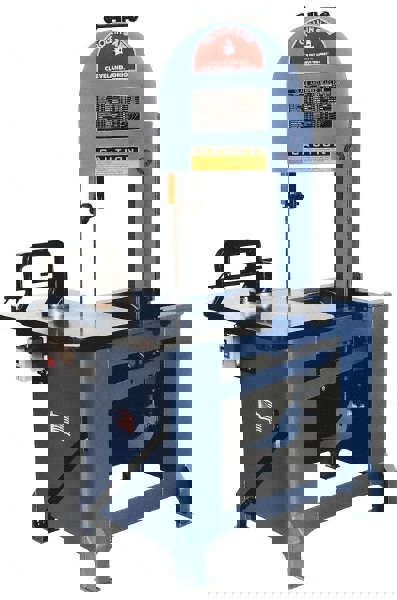 Vertical Bandsaw: Step Pulley Drive, 8-3/4