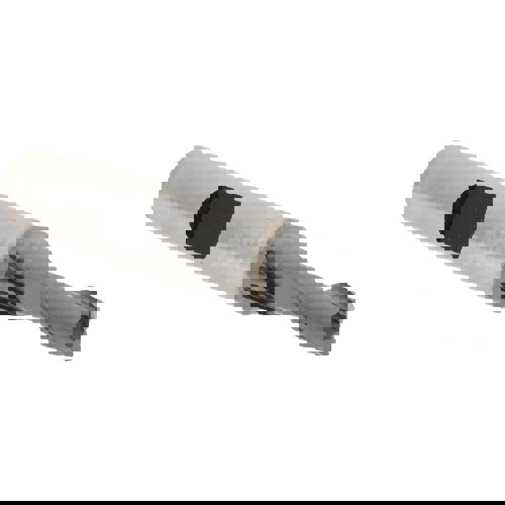 Square End Mill: 1/4'' Dia, 1/2'' LOC, 3/8'' Shank Dia, 2-7/16'' OAL, 2 Flutes, High Speed Steel