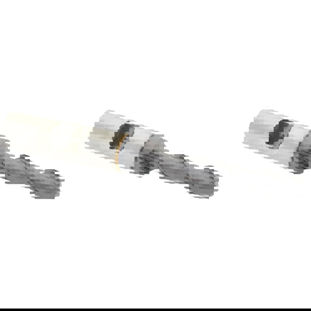 Square End Mill: 1/4'' Dia, 1-1/4'' LOC, 3/8'' Shank Dia, 3-1/16'' OAL, 2 Flutes, High Speed Steel