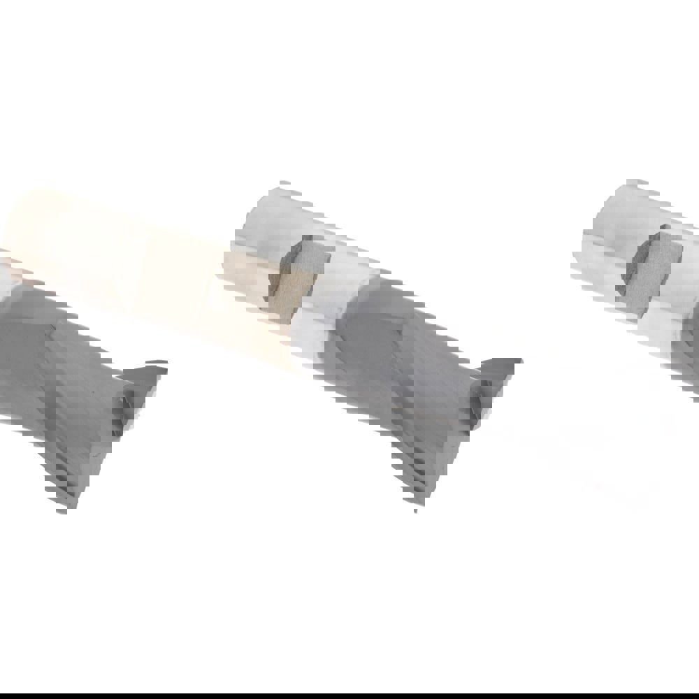 Square End Mill: 1/2'' Dia, 13/16'' LOC, 3/8'' Shank Dia, 2-11/16'' OAL, 2 Flutes, High Speed Steel