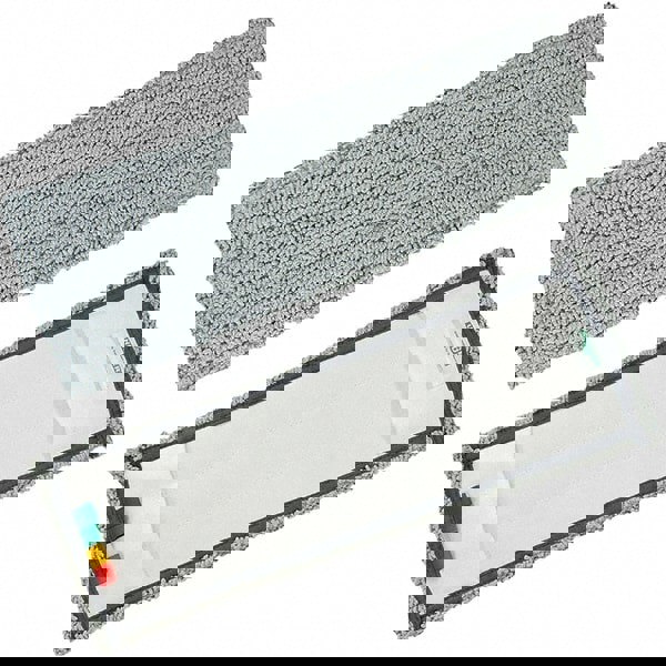 Wet Mop Loop: Pocket, Medium, Gray Mop, Microfiber