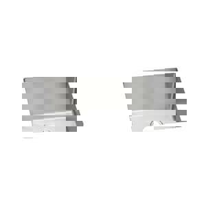 21-1/2 in. Undermount Stainless Steel Single Bowl Kitchen Sink in Polished Satin