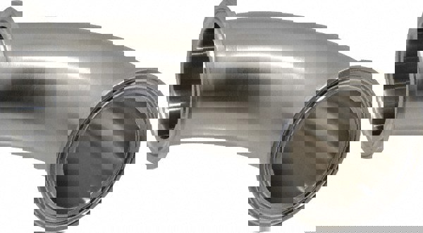 Sanitary Stainless Steel Pipe 90 &deg; E