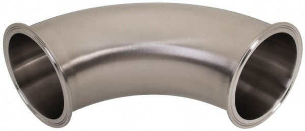 Sanitary Stainless Steel Pipe 90 &deg; Elbow, 4