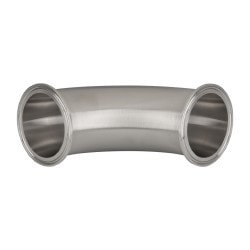 Sanitary Stainless Steel Pipe 90 &deg; Elbow, 2-1/2