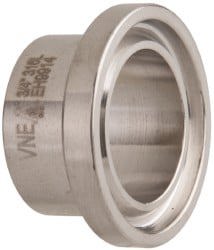 Sanitary Stainless Steel Pipe Short Welding Ferrule: 3/4