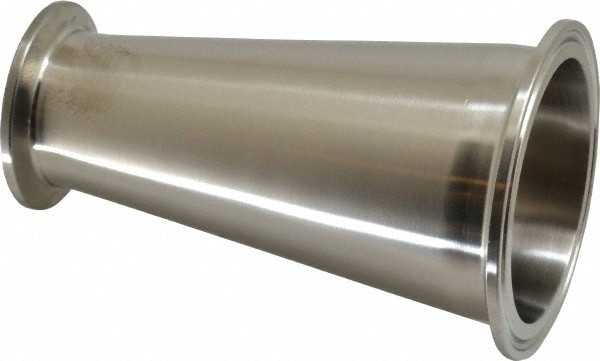 Sanitary Stainless Steel Pipe Concentric Reducer: 2-1/2 x 1-1/2