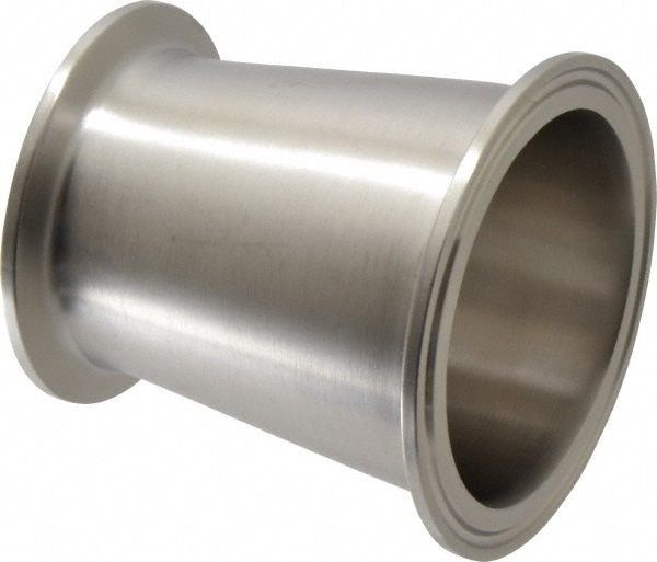 Sanitary Stainless Steel Pipe Concentric Reducer: 2-1/2 x 2