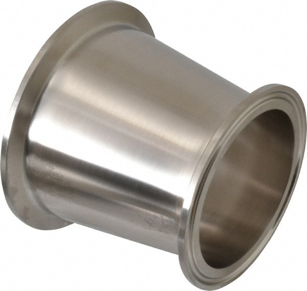 Sanitary Stainless Steel Pipe Concentric Reducer: 3 x 2-1/2