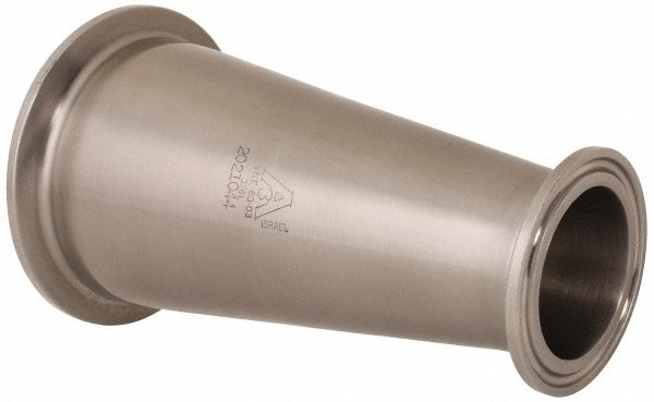 Sanitary Stainless Steel Pipe Concentric Reducer: 2-1/2 x 1-1/2