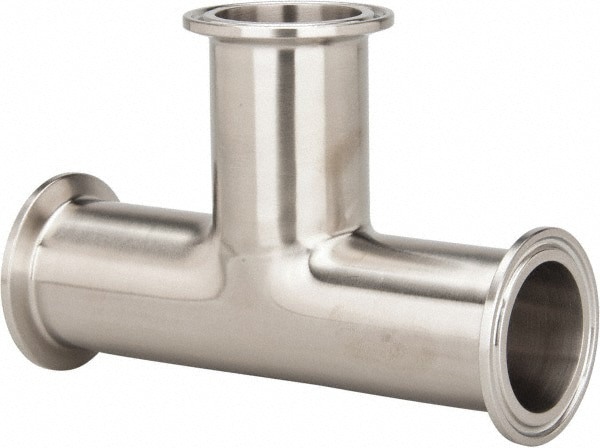 Sanitary Stainless Steel Pipe Tee: 1-1/2