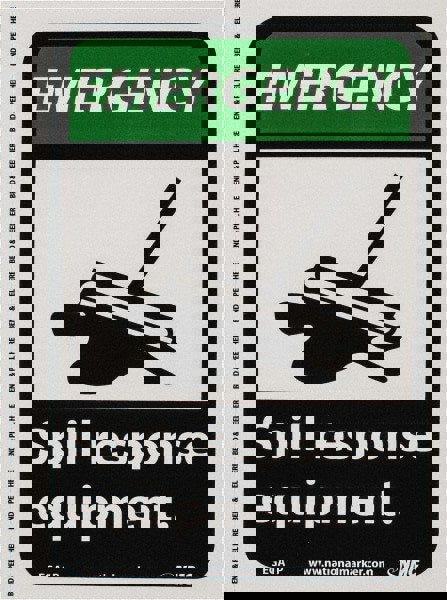 Accident Prevention Sign: Rectangle, 