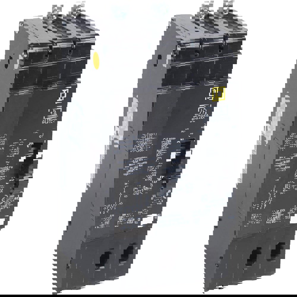 Circuit Breakers; Circuit Breaker Type: Miniature Circuit Breaker ; Amperage: 60 ; Voltage: 480V; 277V ; Wire Size (AWG): 12-2/0 (Aluminum)/14-2/0 (Copper) ; Number Of Poles: 2 ; Tripping Mechanism: Thermal-Magnetic