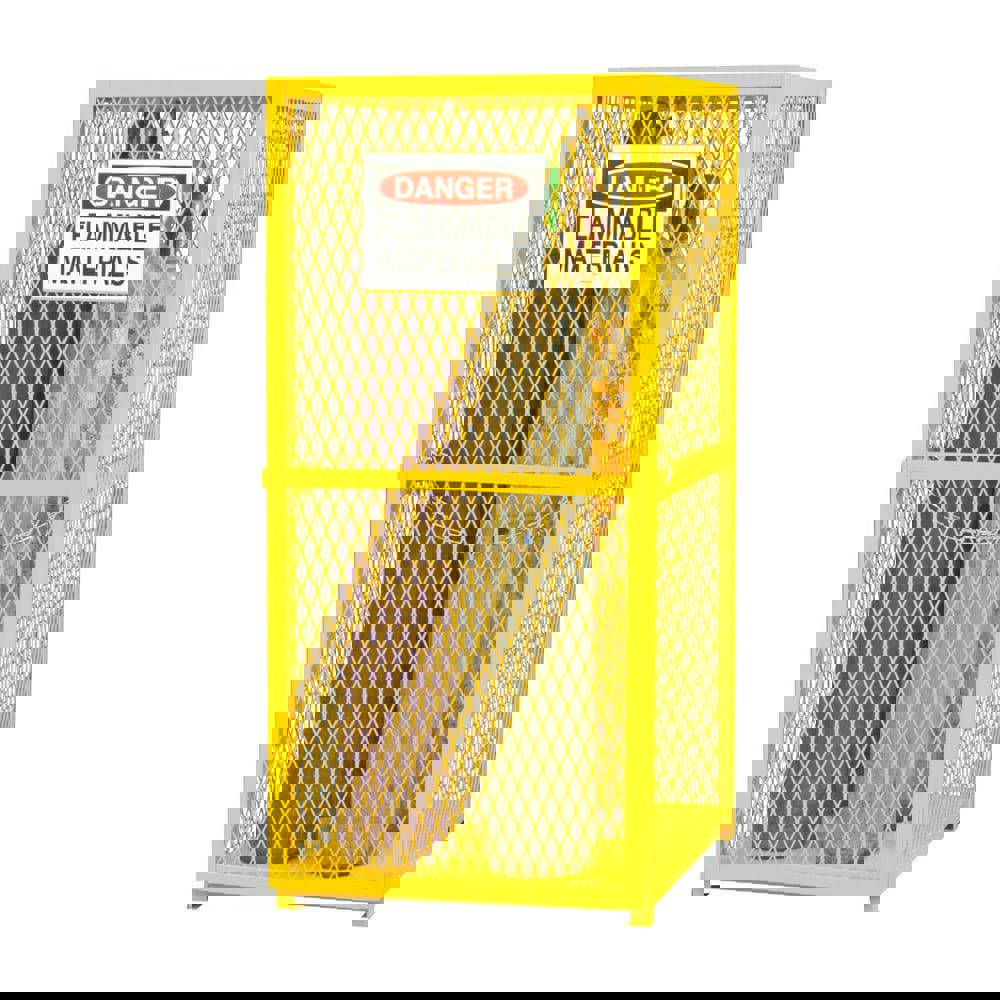 GAS CYLINDER CABINET, 30X30, CAPACITY 9