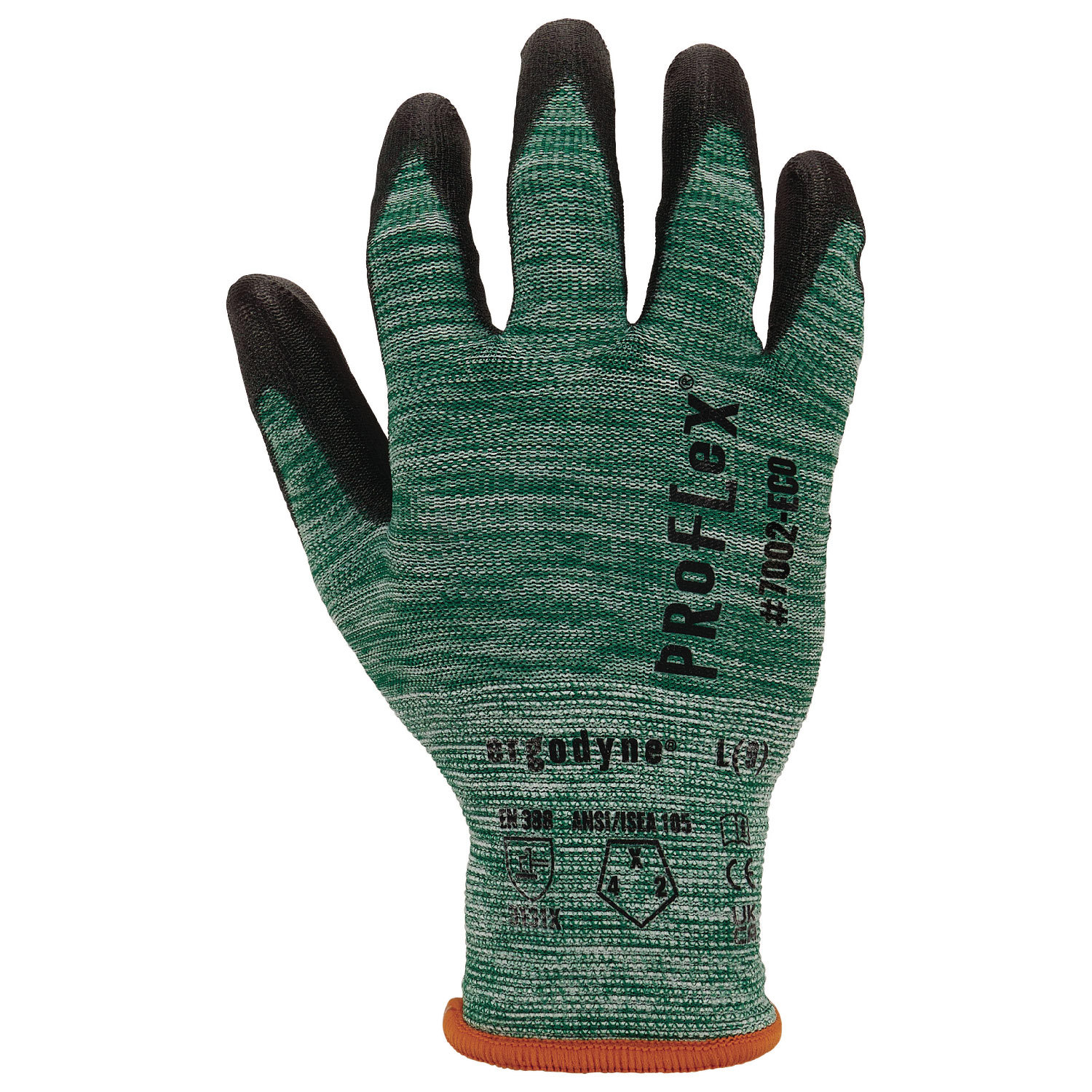 GLOVES,7002-ECO XS GREEN