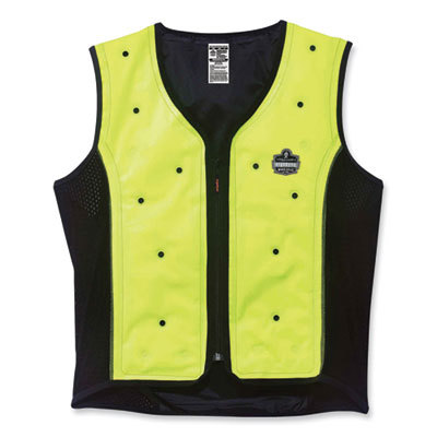 VEST,6685 COOLING,LIME,4X