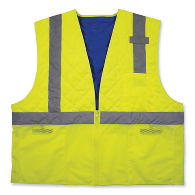 VEST,6668 COOLING,LIME,S