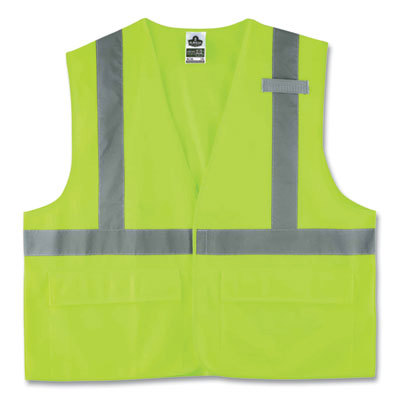 VEST,8225HL CLASS 2,LIME,