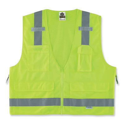 VEST,8250Z CLASS 2,LIME,S