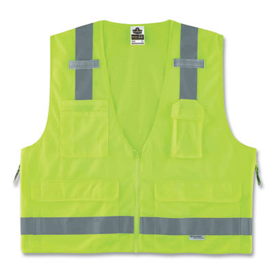 VEST,8250Z CLASS 2,LIME,2