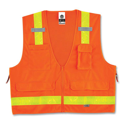 VEST,8250ZHG CLASS 2,ORNG